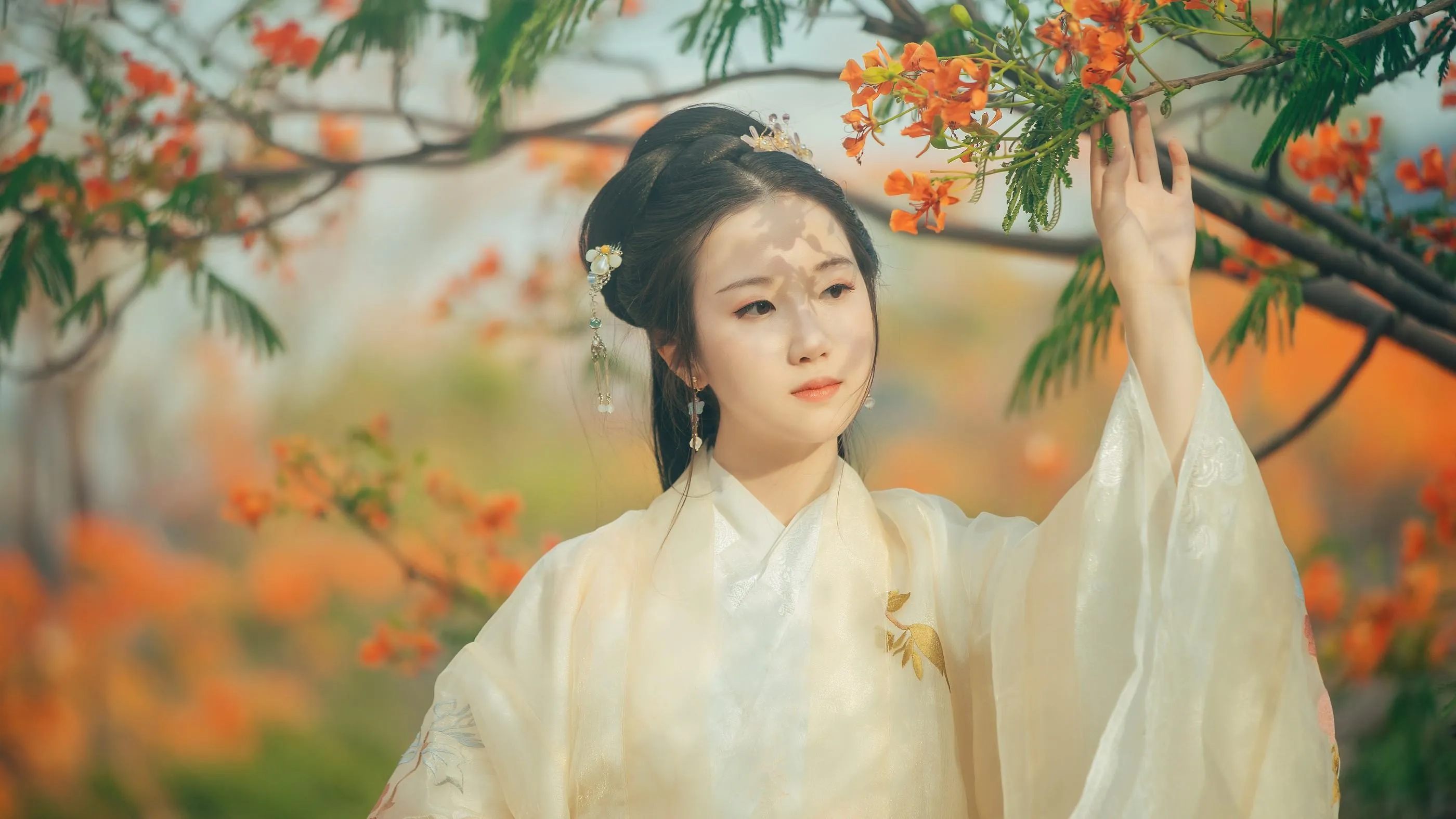 [艺图语] 2022.05.28 凤凰花开 粥米饭 [26P]插图5